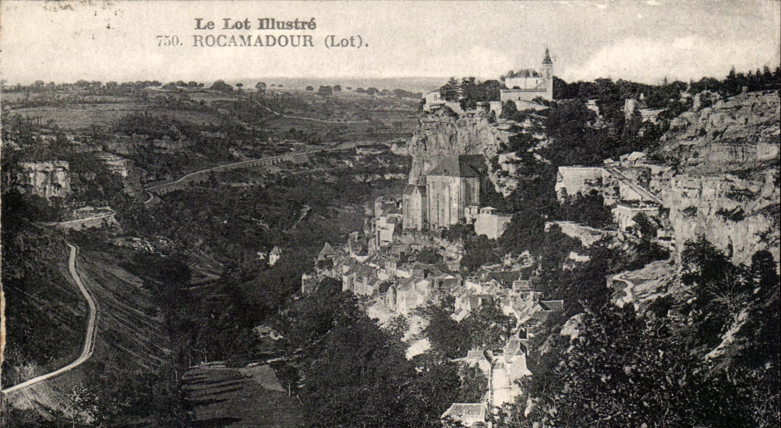 CPA Le Lot Illustre Rocamadour
