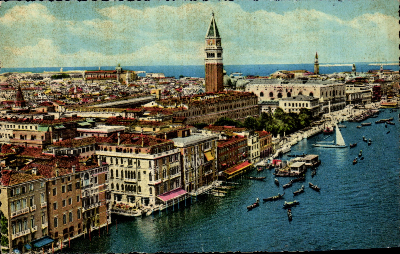 CPA Venezia General Panorama View View Gesamfansicht
