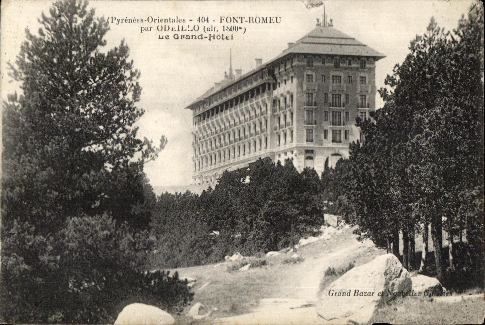 CPA the Large Hotel Make Romeu