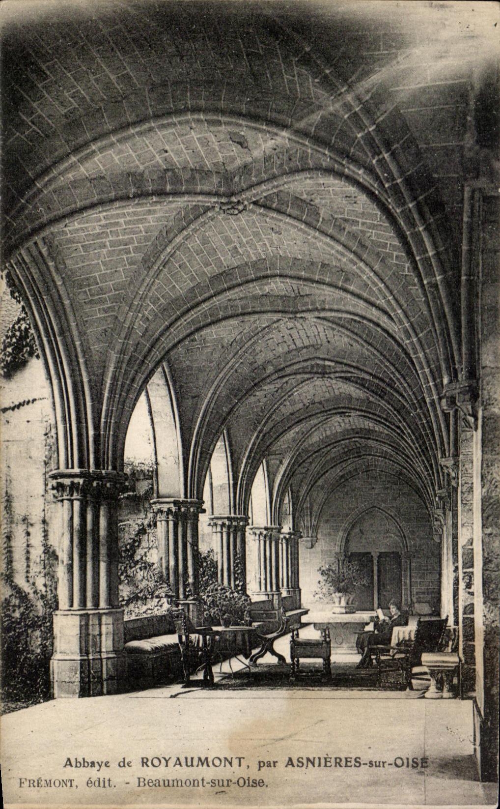 CPA Abbey of Royaumont by Asnieres on Oise