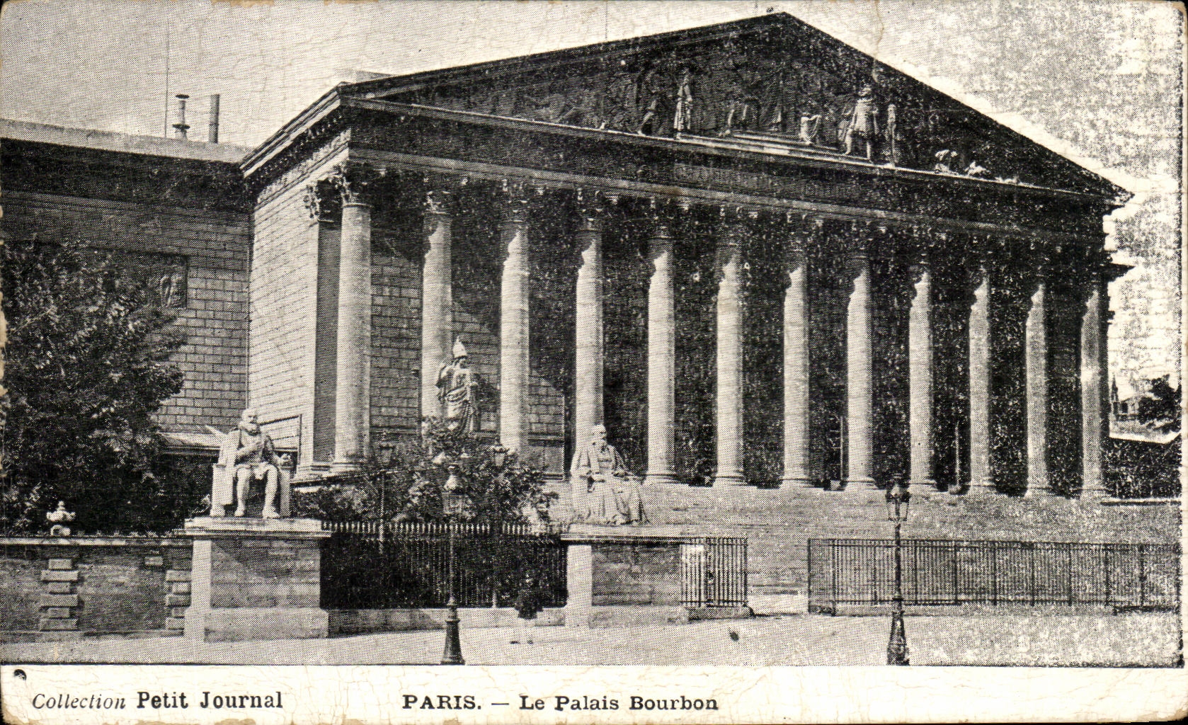 CPA Paris el Palais Bourbon