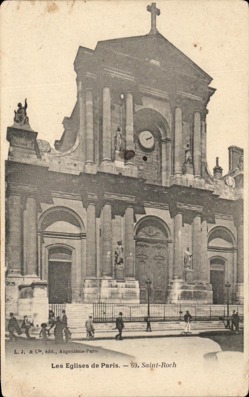 Iglesias de CPA del santo Roch de Paris