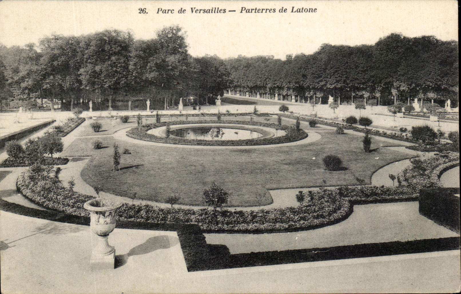 CPA Park of Versailles Floors of Latone