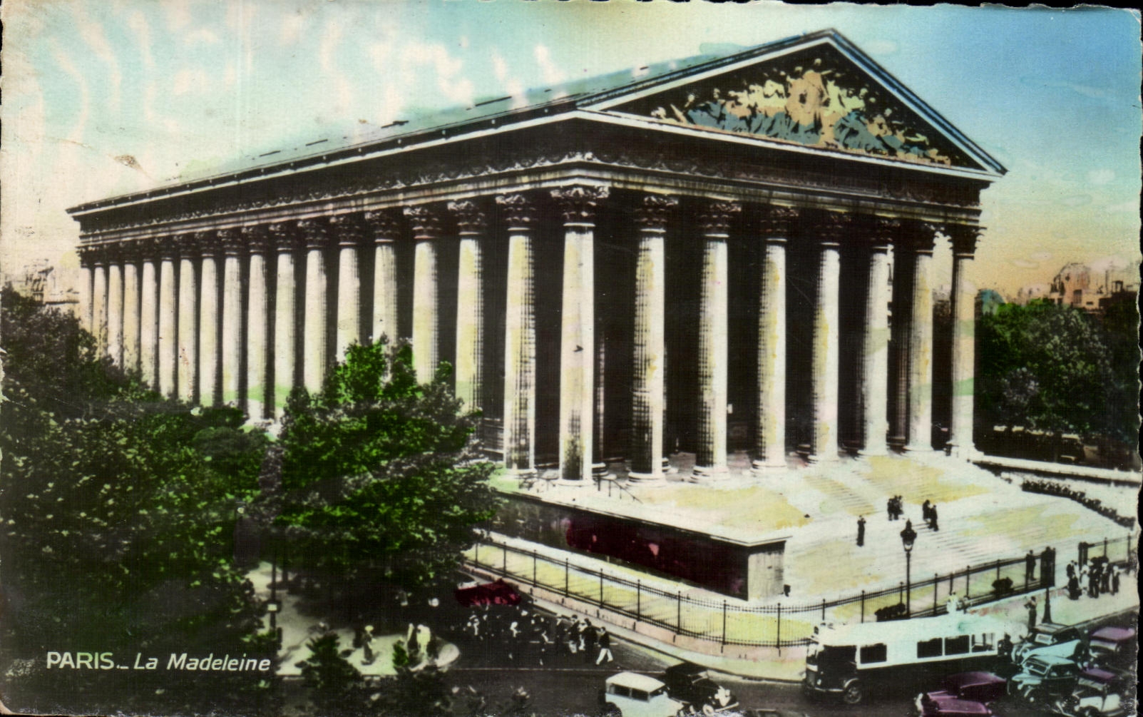 CPA Paris the Madeleine