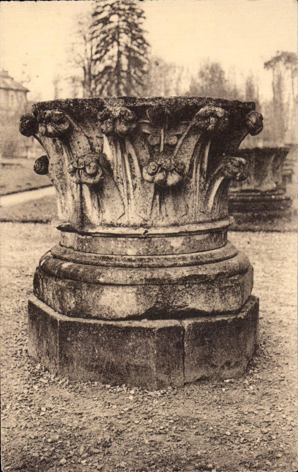 CPA Abbey of Royaumont Asnieres on Oise Capital