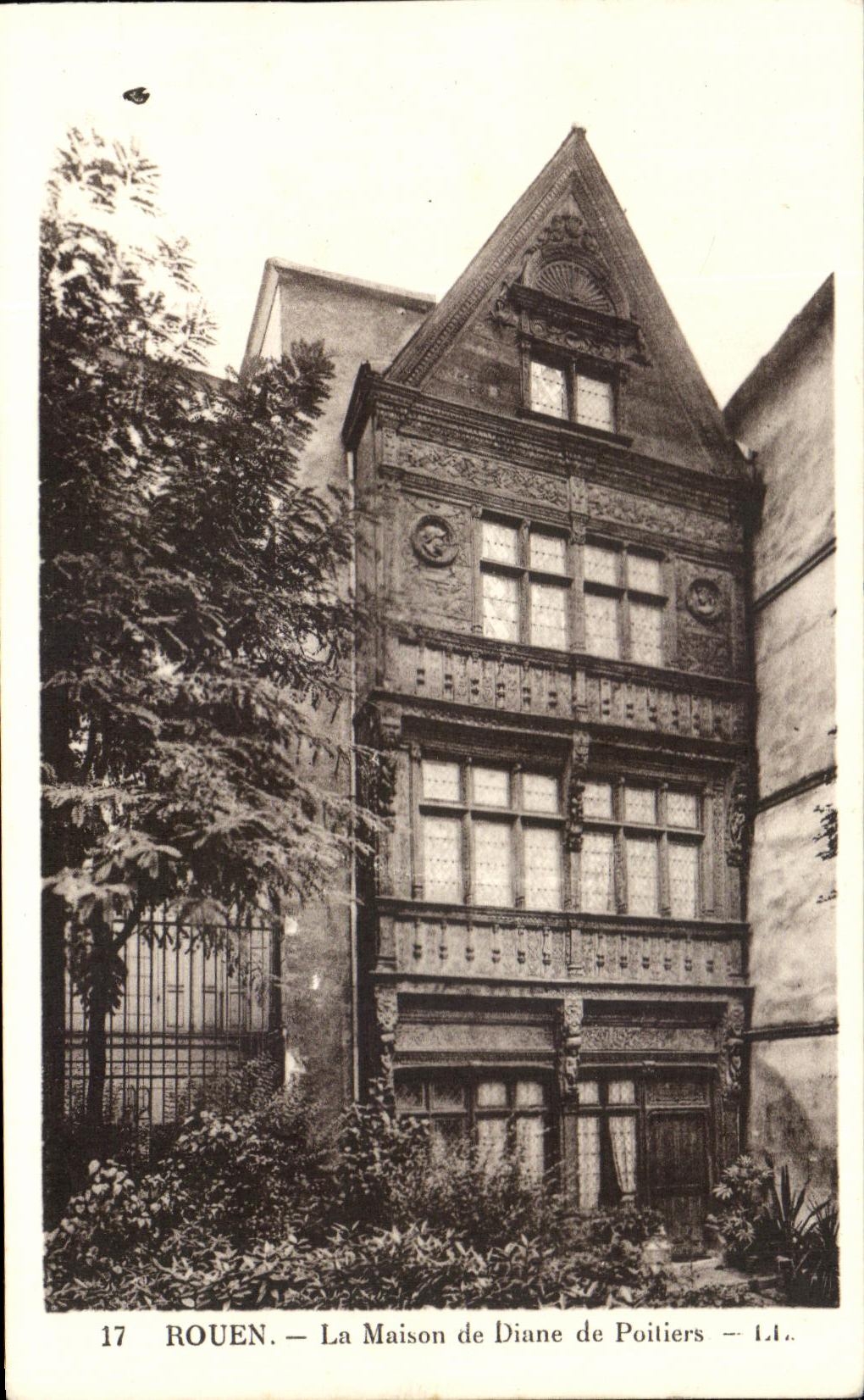 CPA Rouen the House of Diane of Poitiers