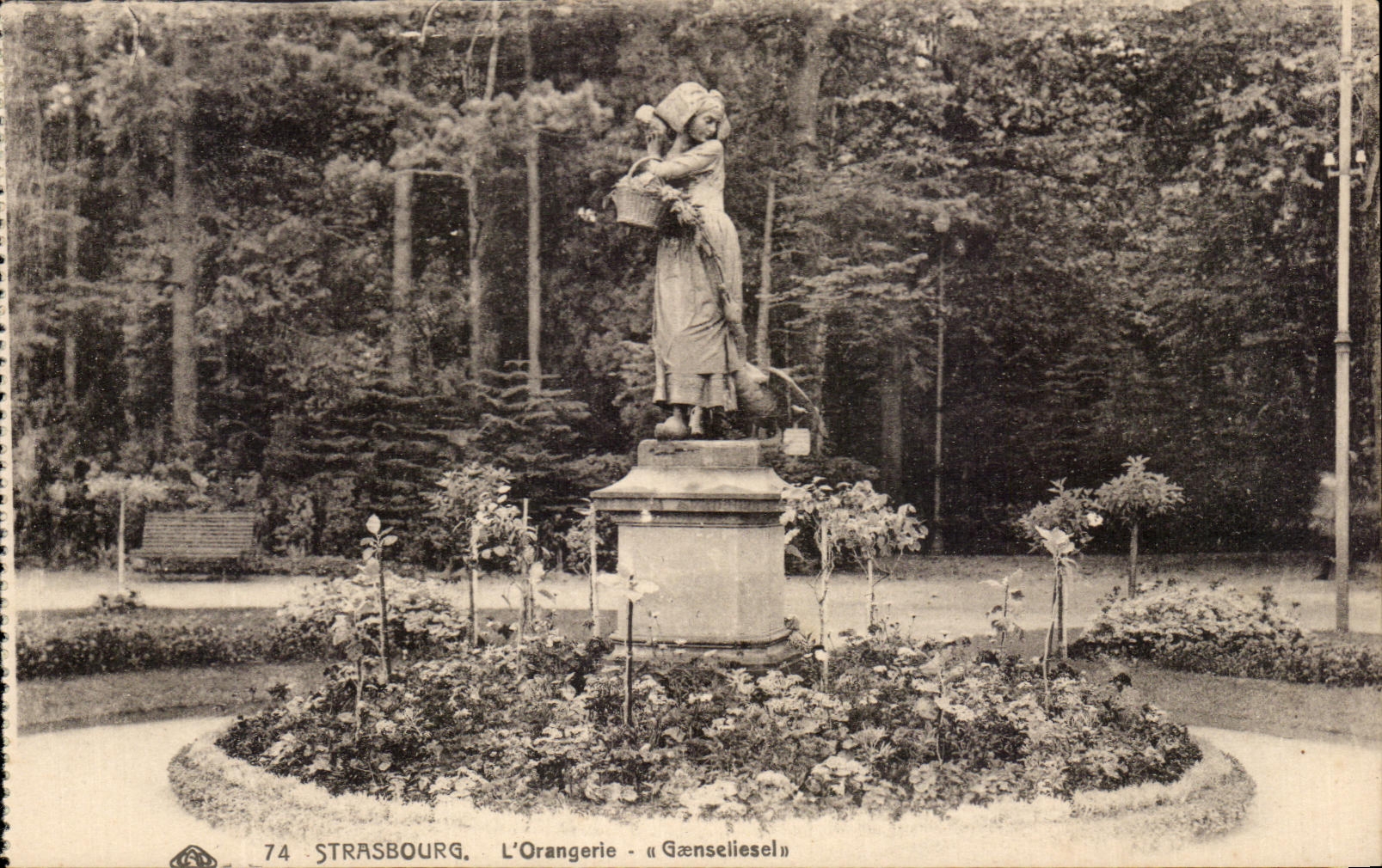 CPA Strasbourg the Alsace Orangery