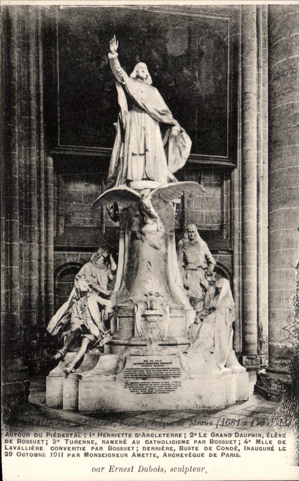 CPA Meaux Around the Henriette Of England the Large High Dolphin De Bossuet