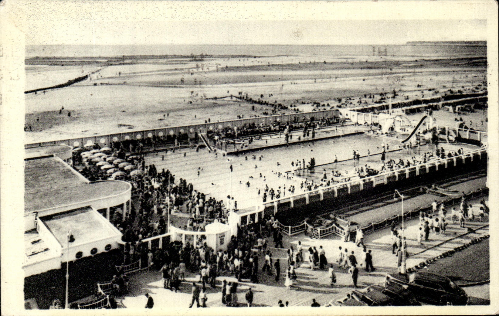 CPA Trouville the Queen Of the Beaches the Swimming pool