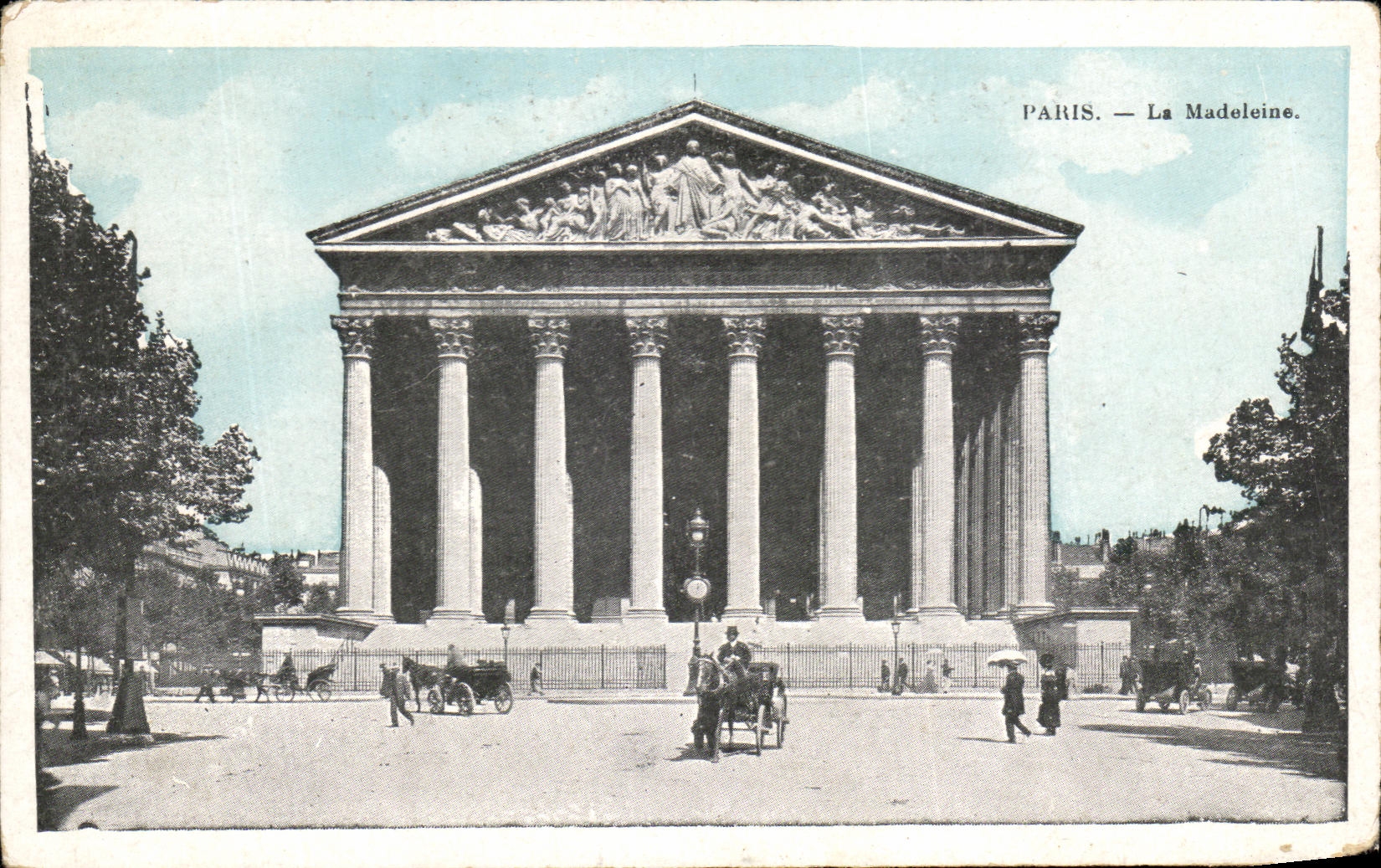CPA Paris the Madeleine