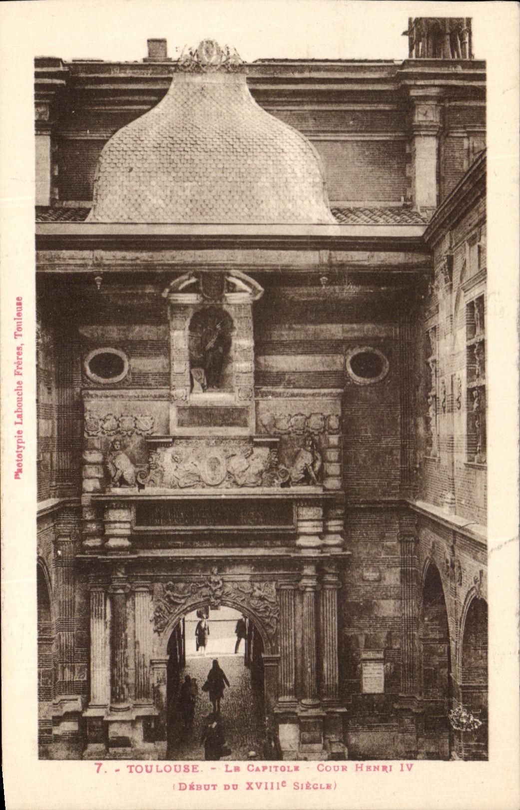 CPA Toulouse Le Capitole Cour Henri IV