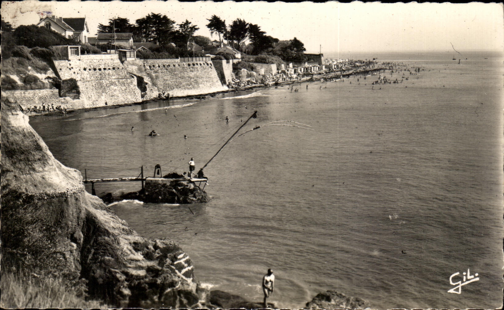 CPA Bernerie In Retz the beach of Patorie