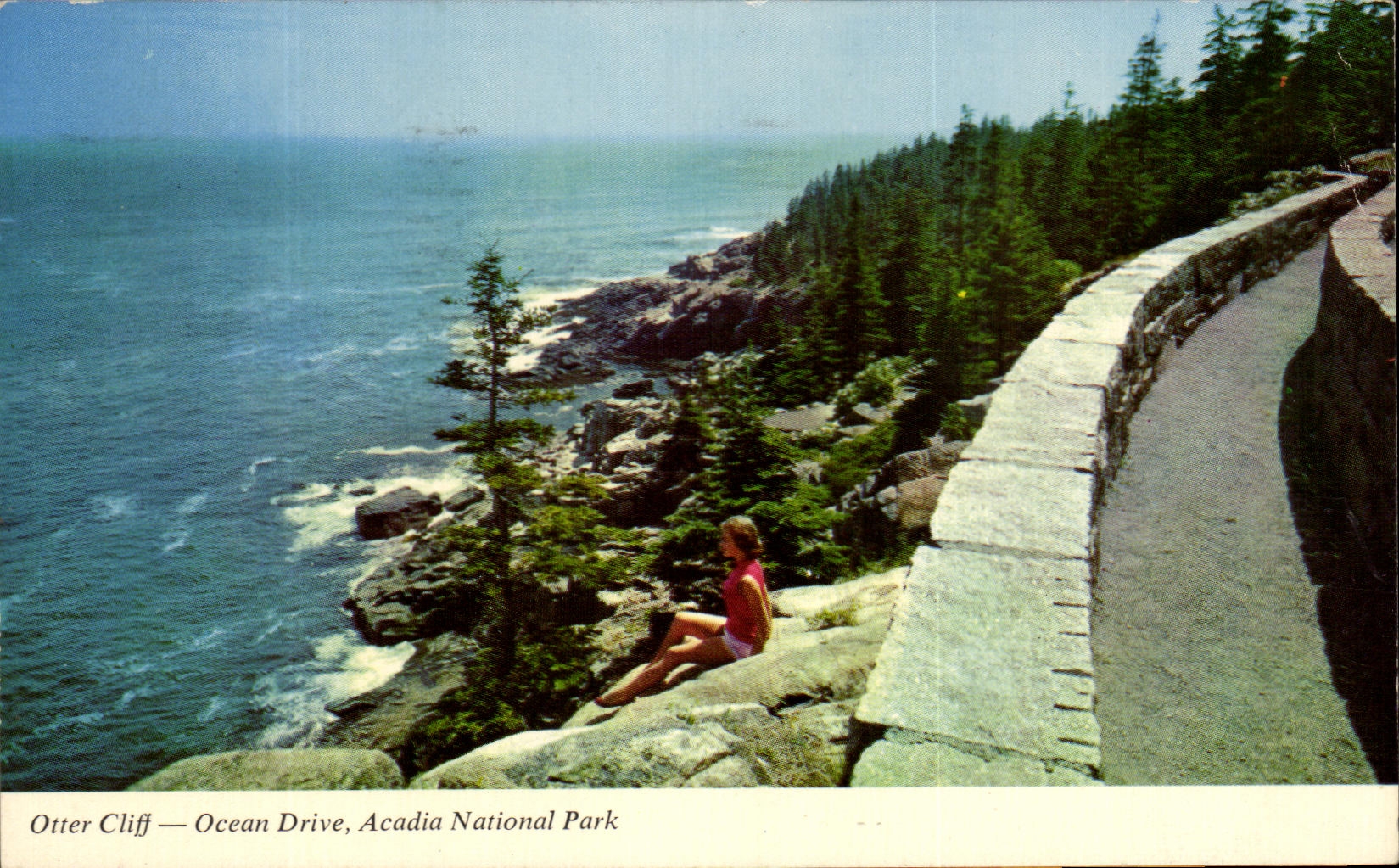 CPA View From Summit Off Otter Cliff Bar Harbor