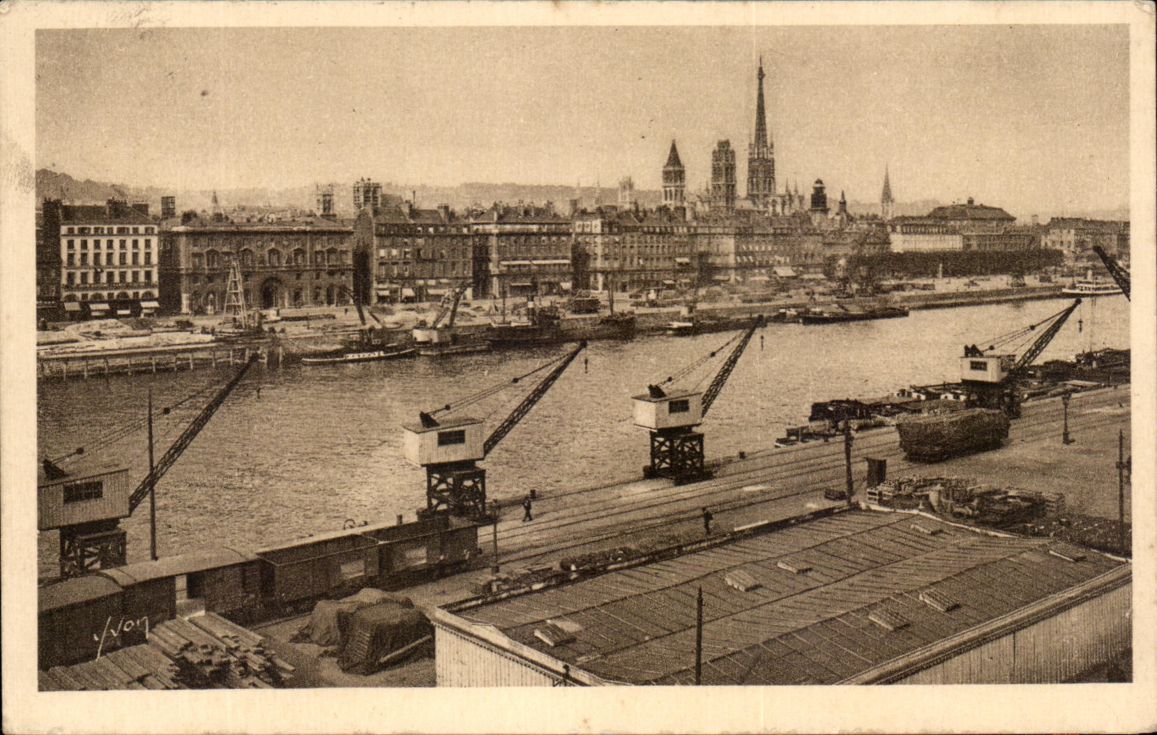 CPA Rouen Quays