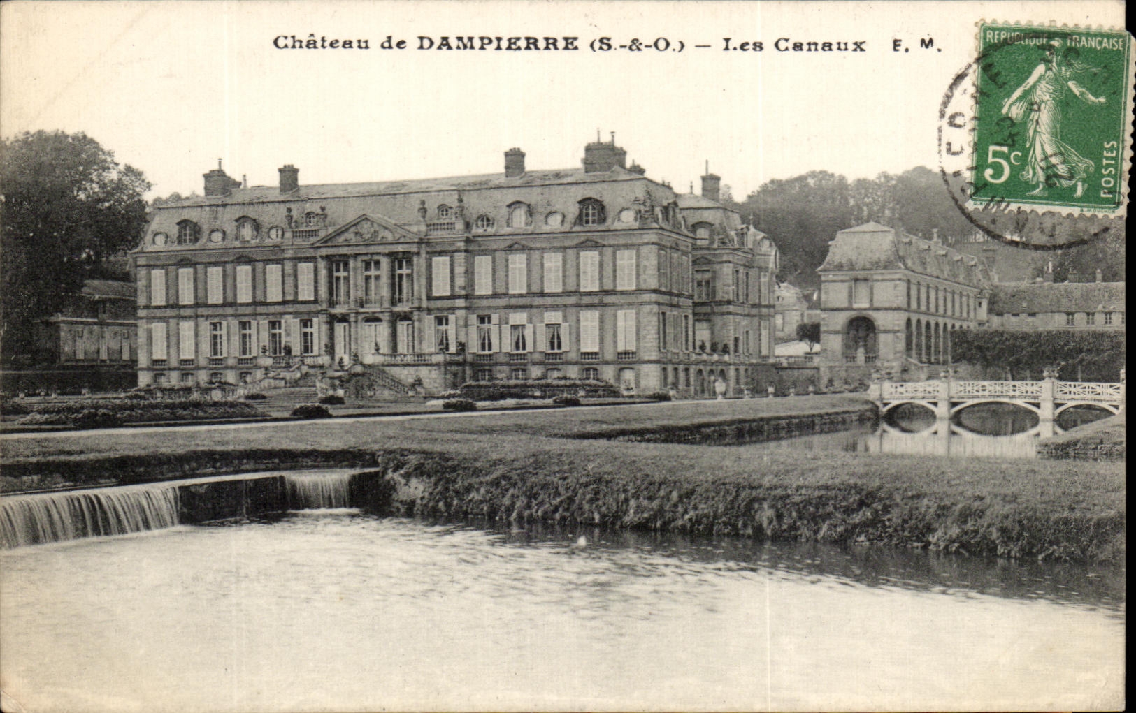 CPA Castle of Dampierre Canals