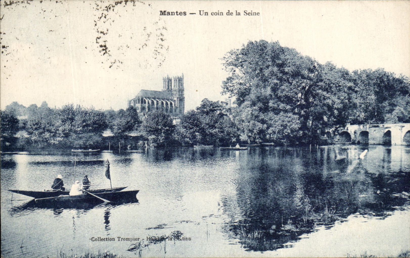 CPA Mantes a Corner of the Seine