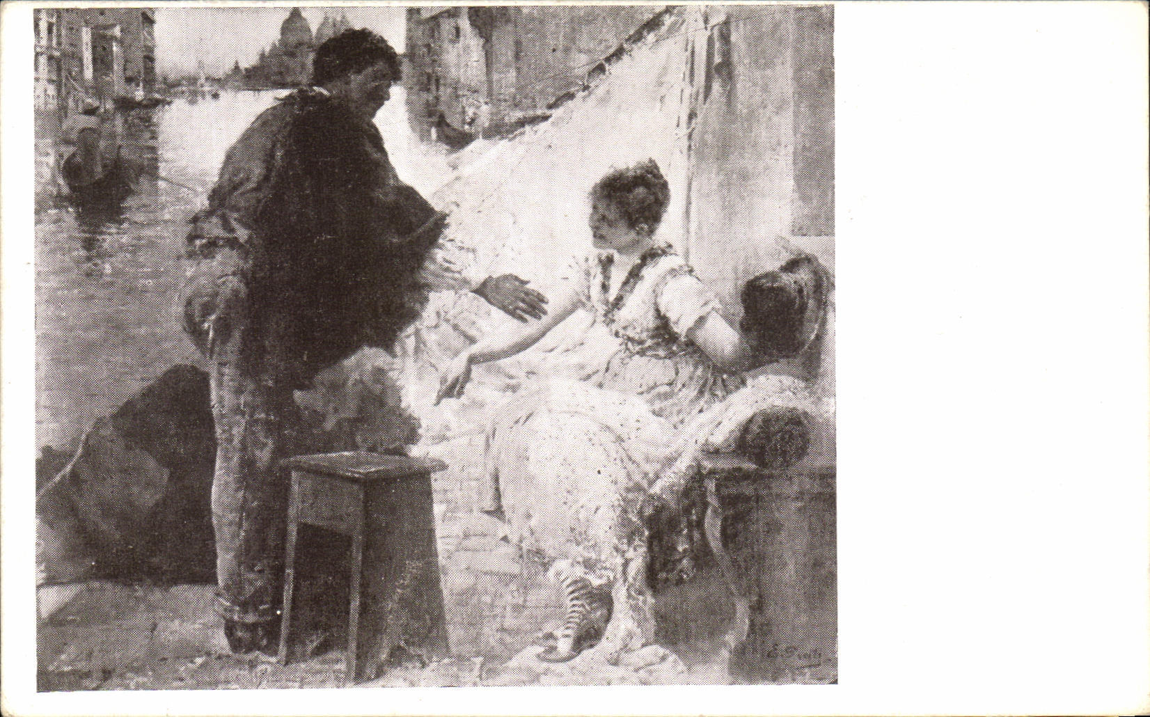 CPA Collana D'Arte Trentina Diretta Da Wenter Marini Eugenio Prati Ancora un momento