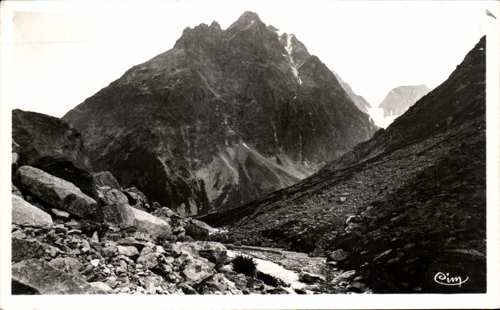 CPA High Dauphine High Valley Of Veneon Head De Cheret And Col Of the Thistle