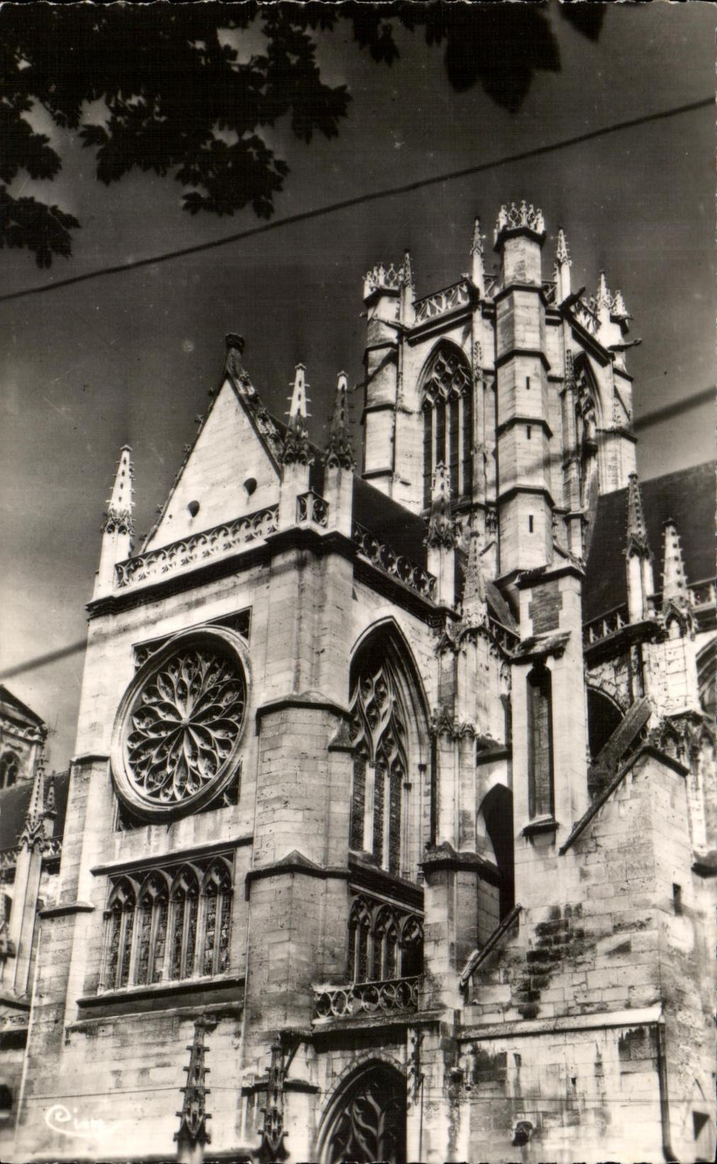 CPA Evreux the Cathedral the Rosette southern Face