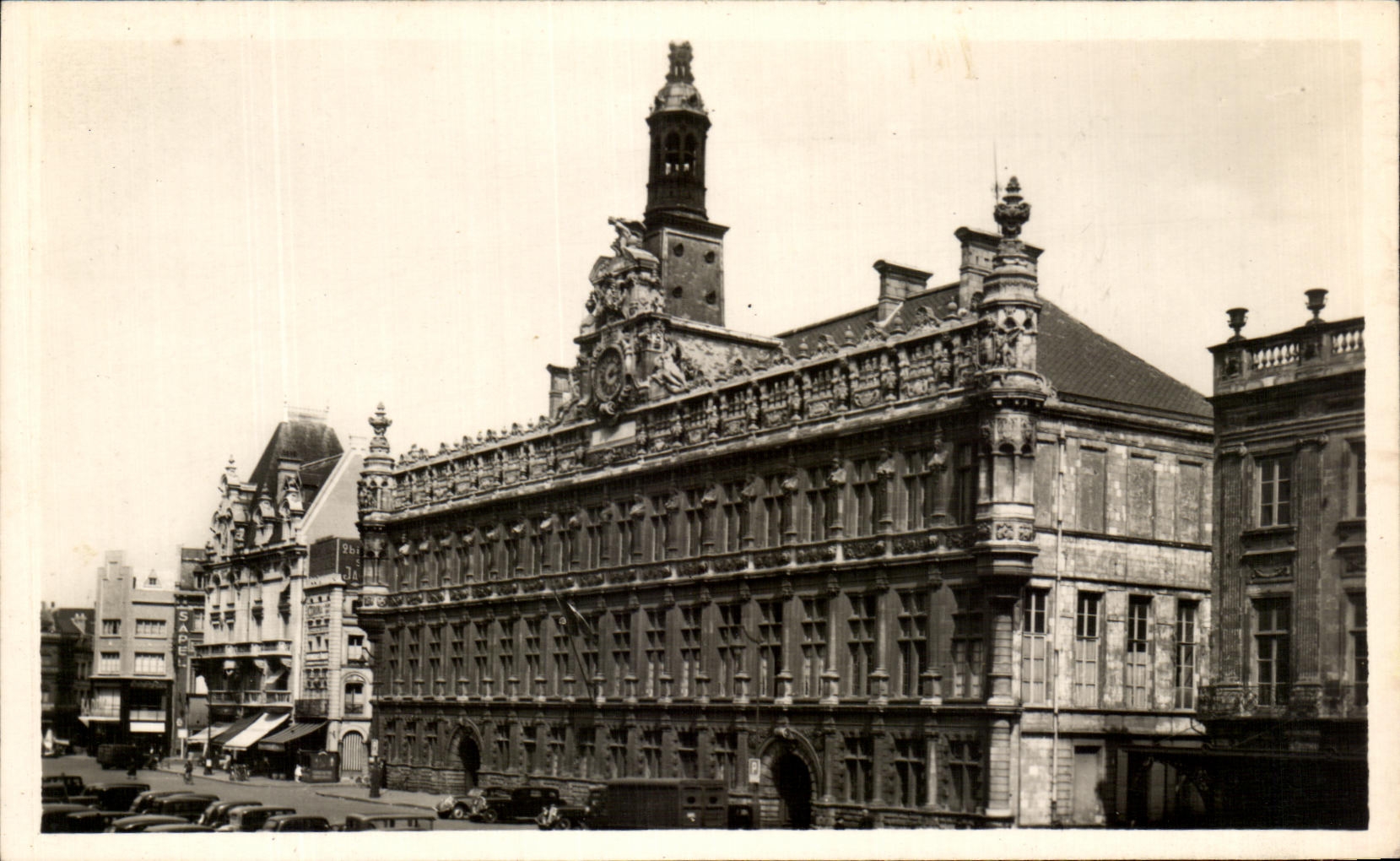 CPA Valenciennes Place of Weapons Town hall