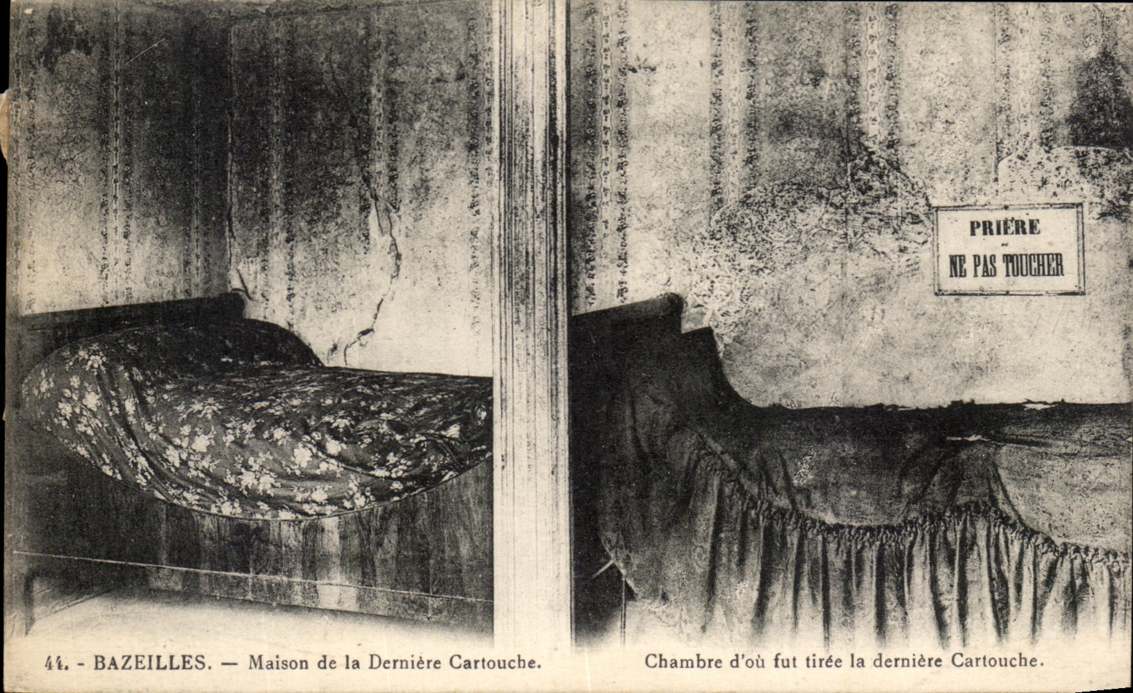 CPA Bazeilles House Of the Last cartridge Room Of or was Tiree