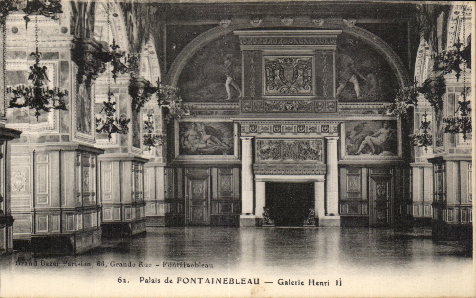 CPA Palate De Fontainebleau Gallery Henri II