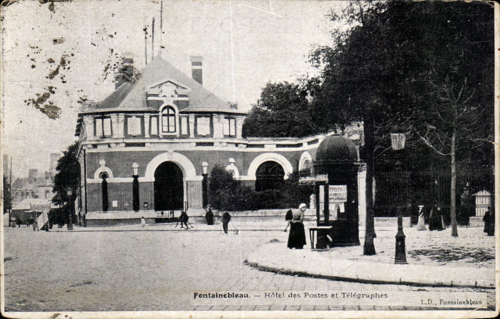 CPA Fontainebleau Post office building And Telegraphs