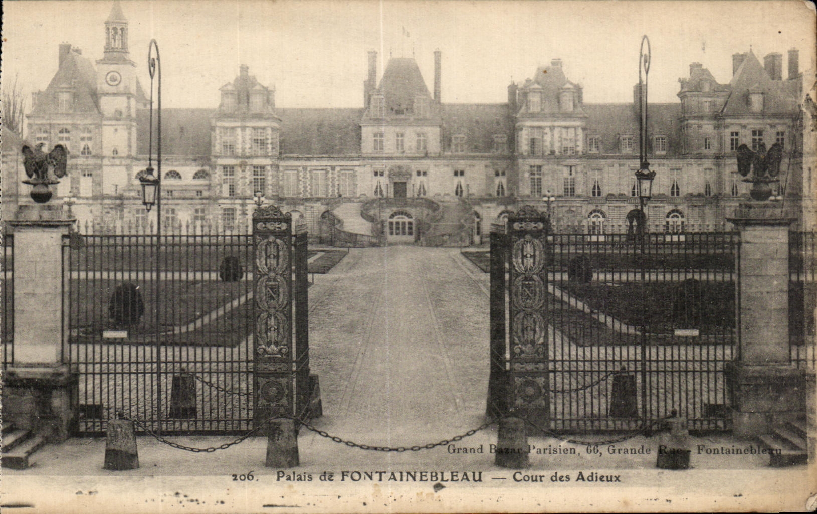 CPA Palate of Fontainebleau Court of the Good-byes