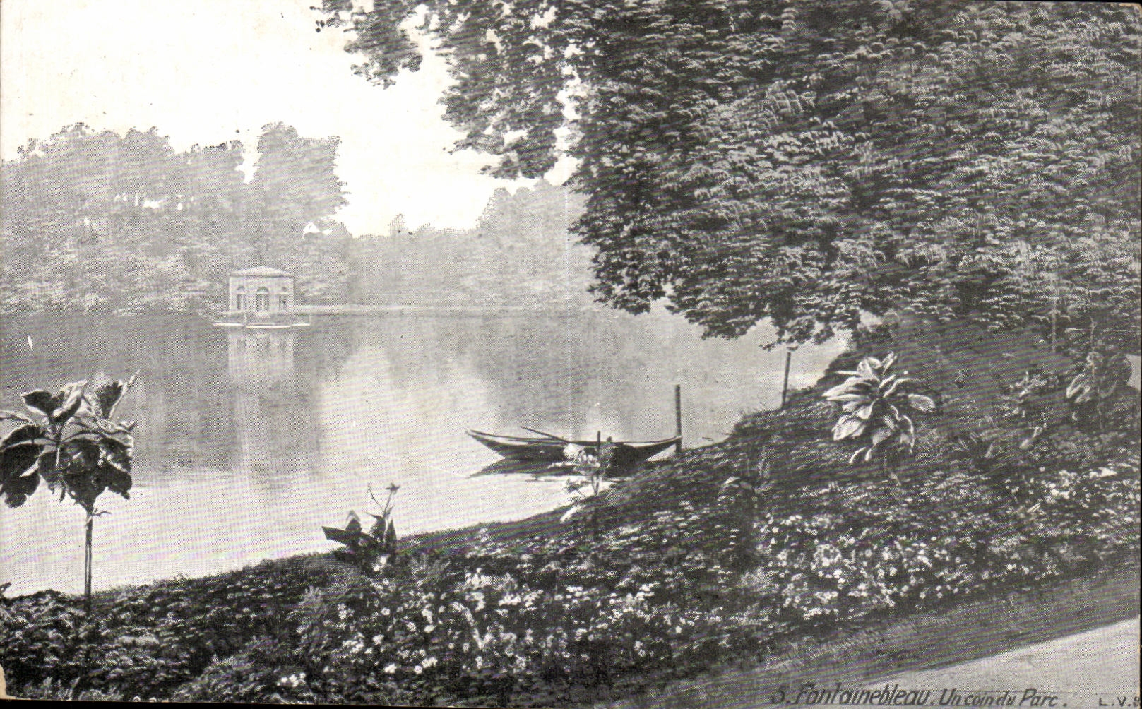 CPA Fontainebleau a Corner of Park