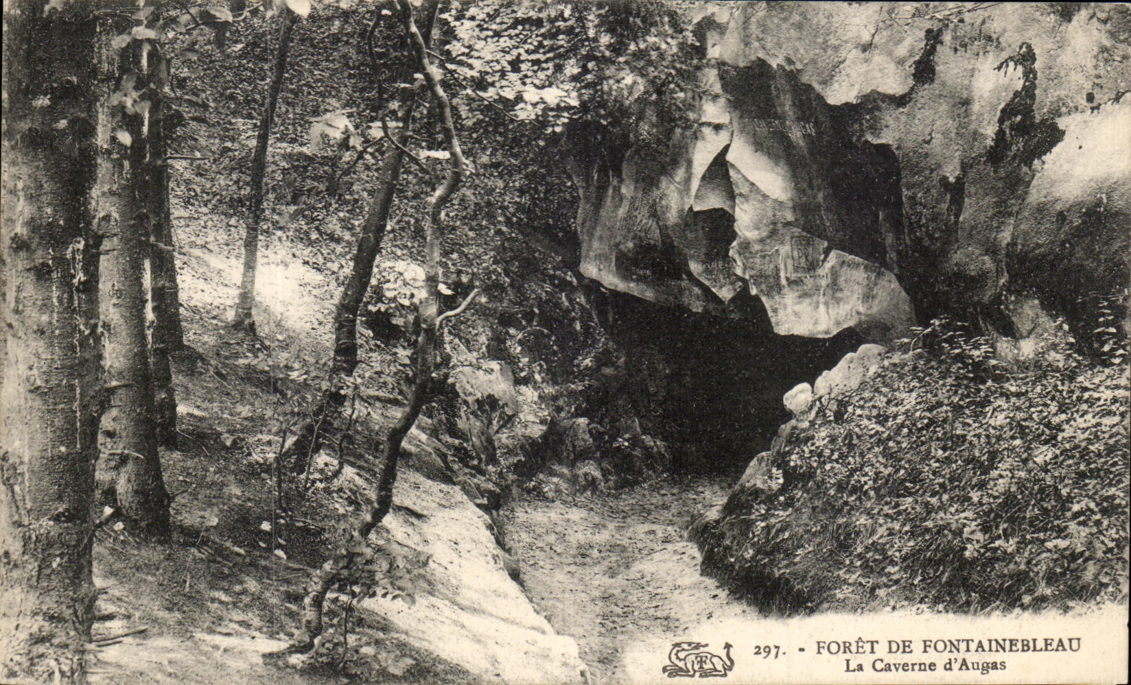 CPA Palate of Fontainebleau the Cave of Augas