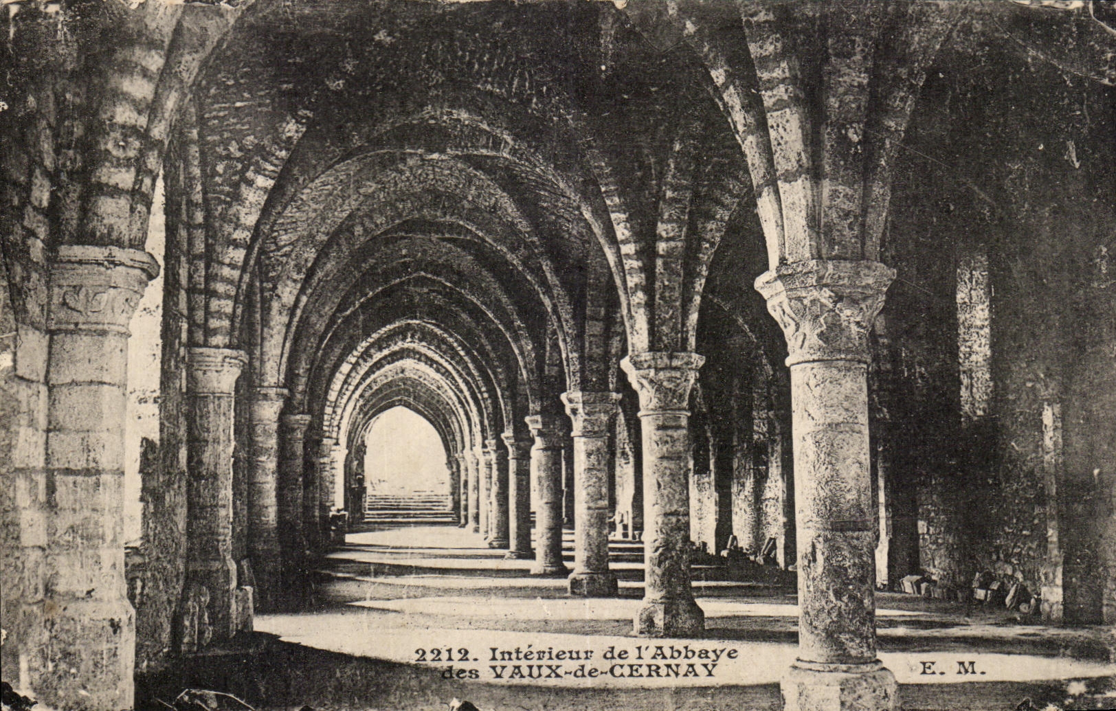 CPA Interieur of the Abbey of Be worth of Cernay