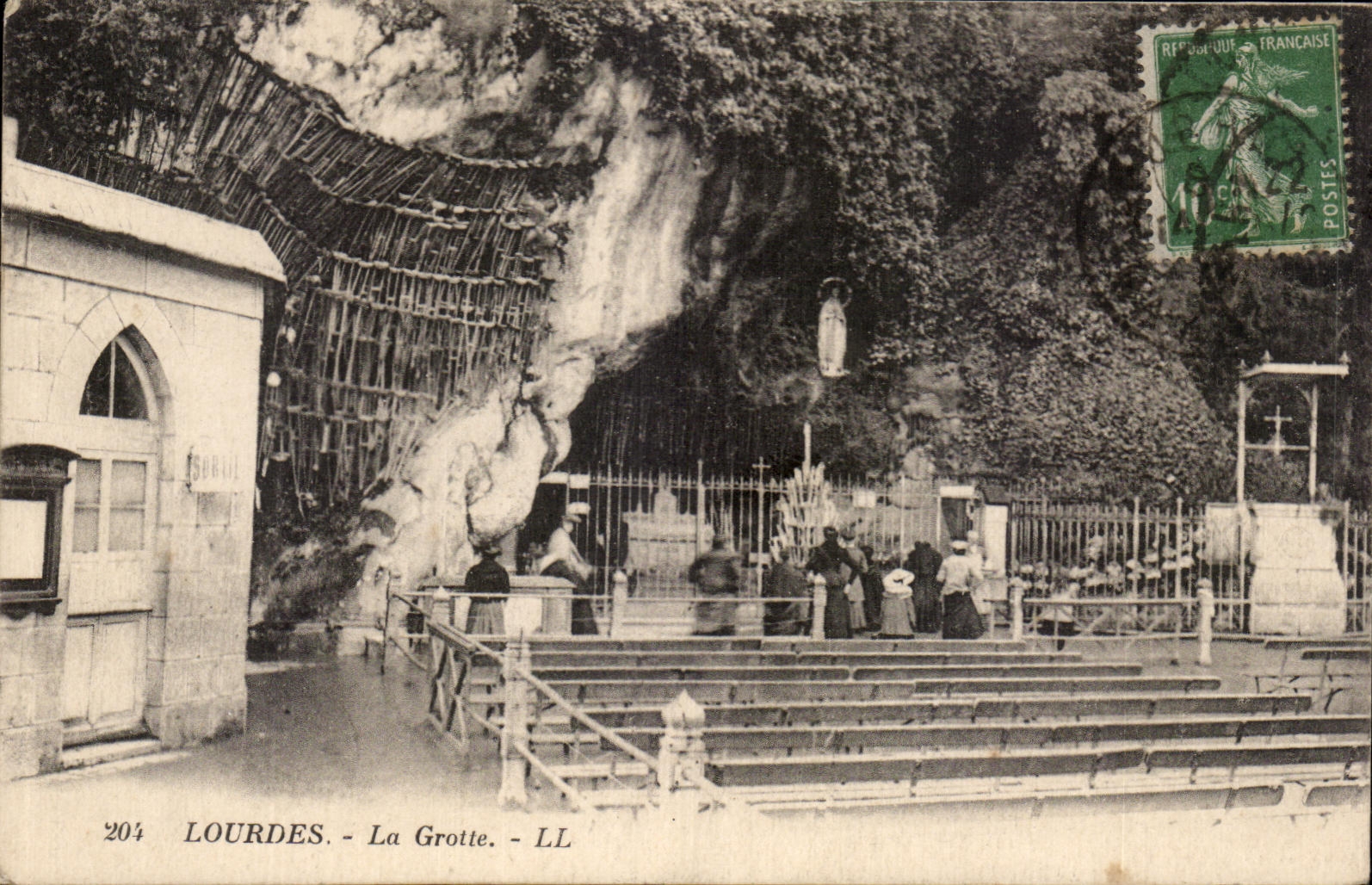 CPA Lourdes the Cave