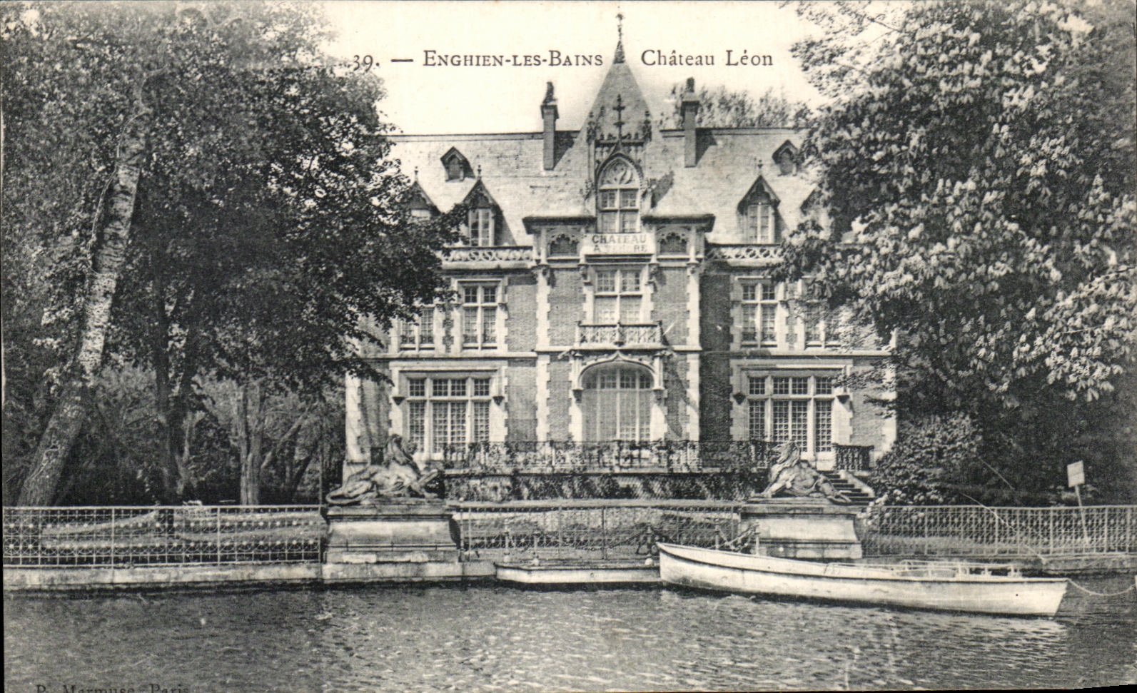 Castillo de CPA Enghien Les Bains Leon