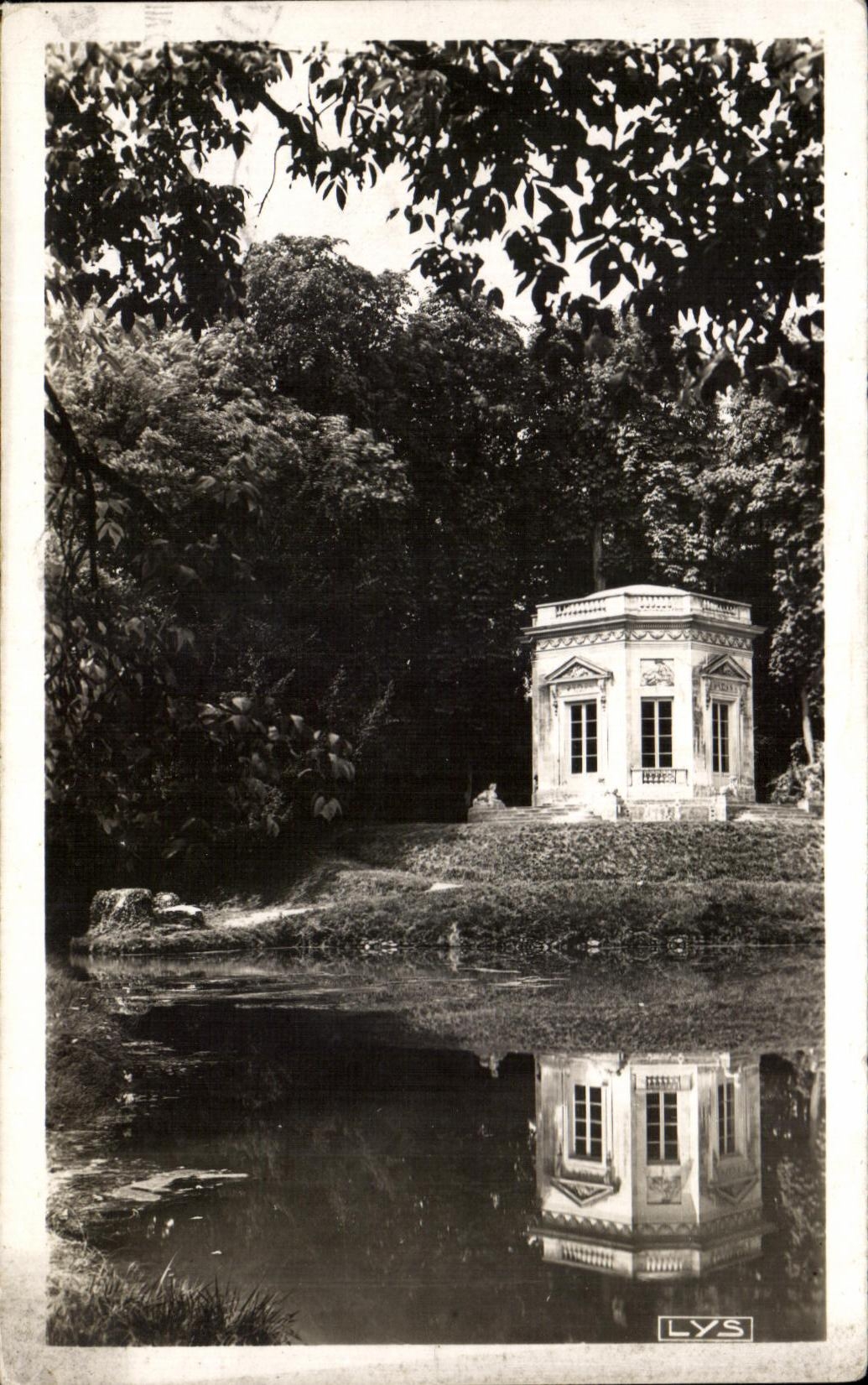 CPA Versailles Park of Small Trianon the house of Music