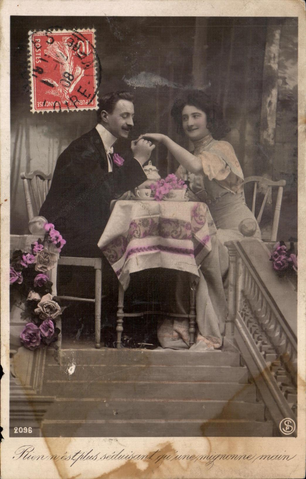 CPA Femme Couple