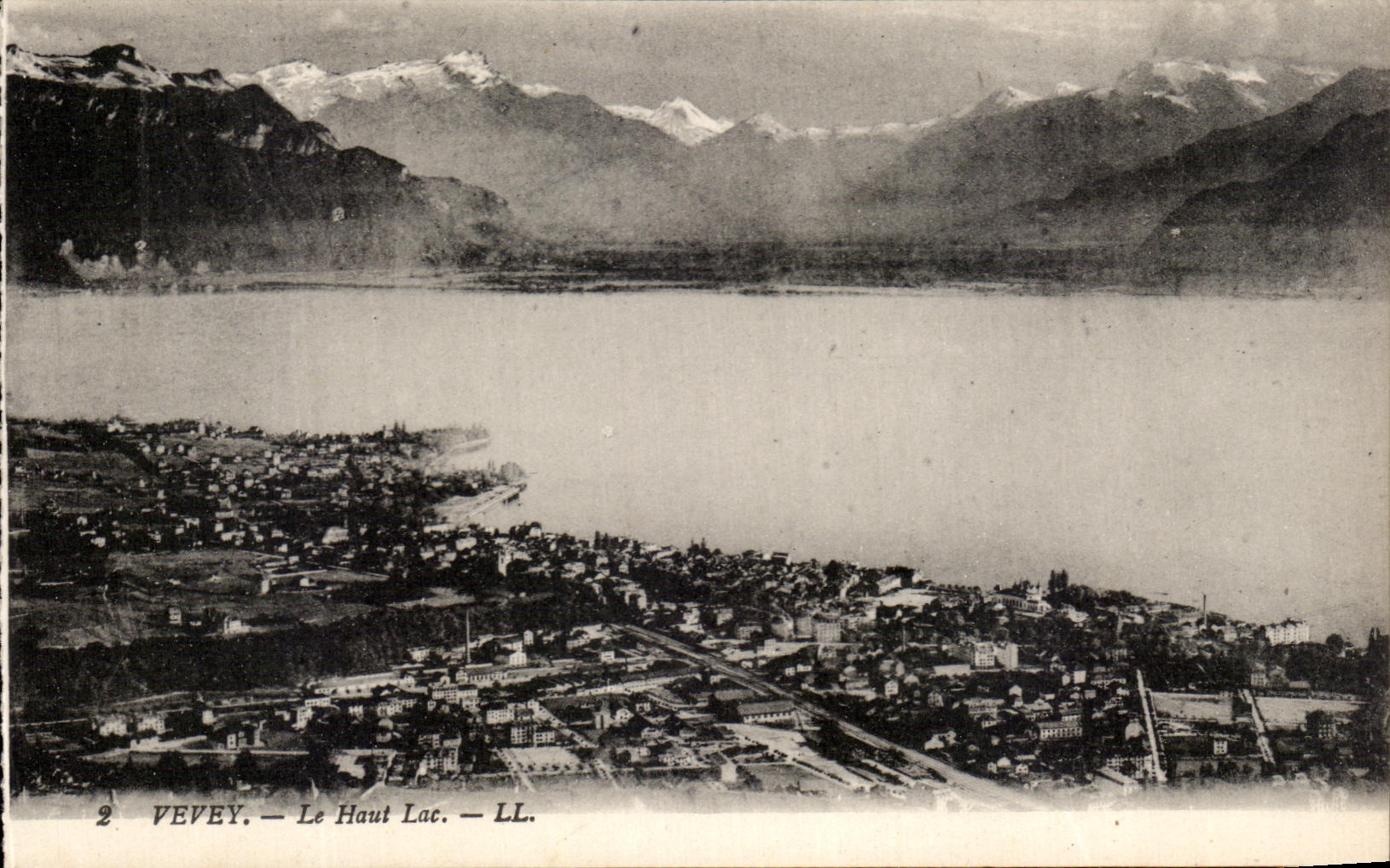 CPA Vevey Le Haut Lac