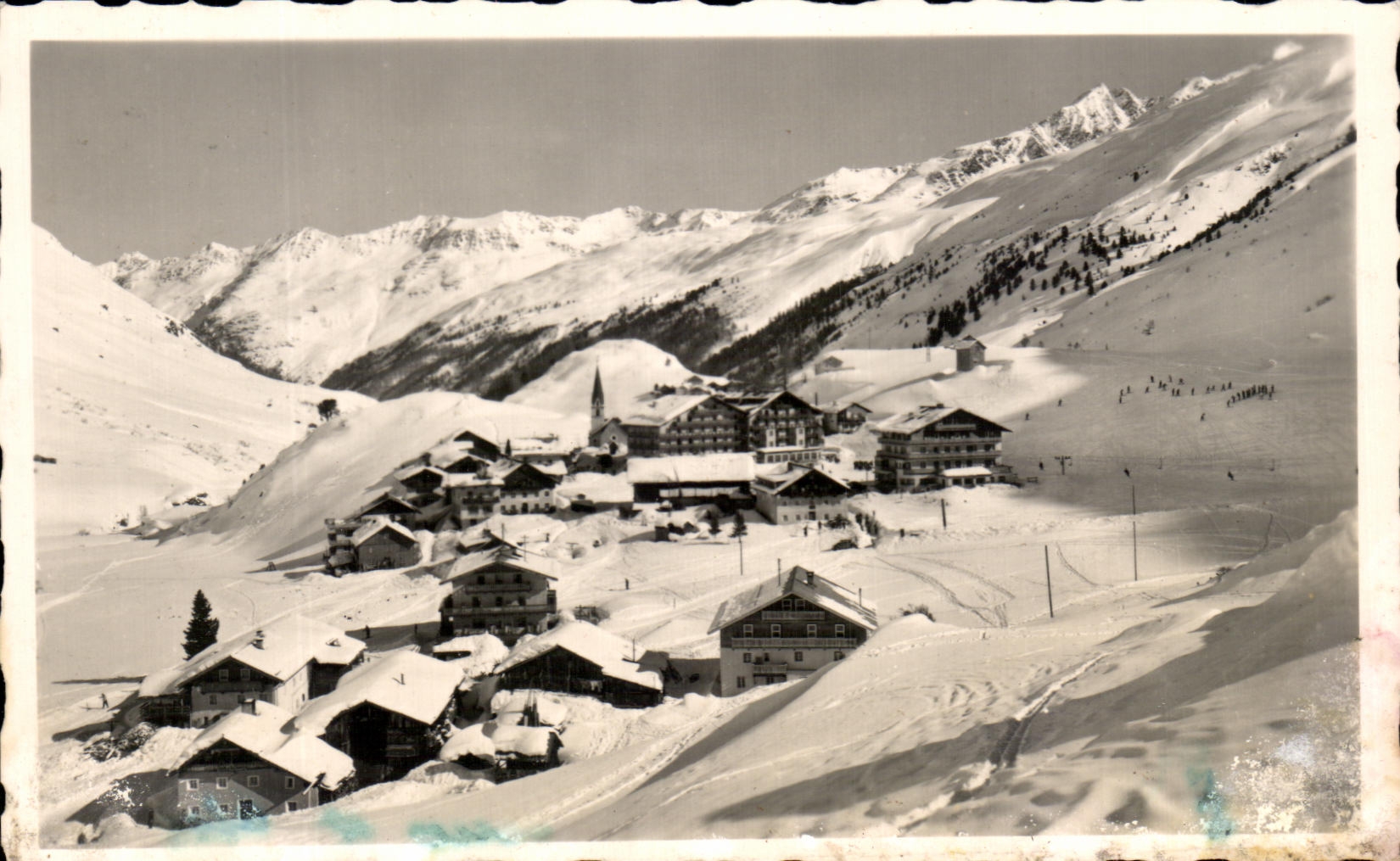 CPA Obergurgl Of el esqui Sannenparadies Tirols