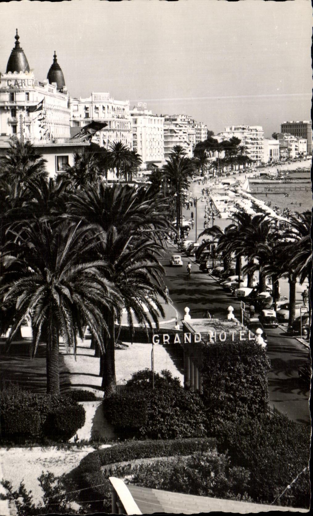 CPSM the Dimension Of Cannes Azure Hotels View of the Small cross