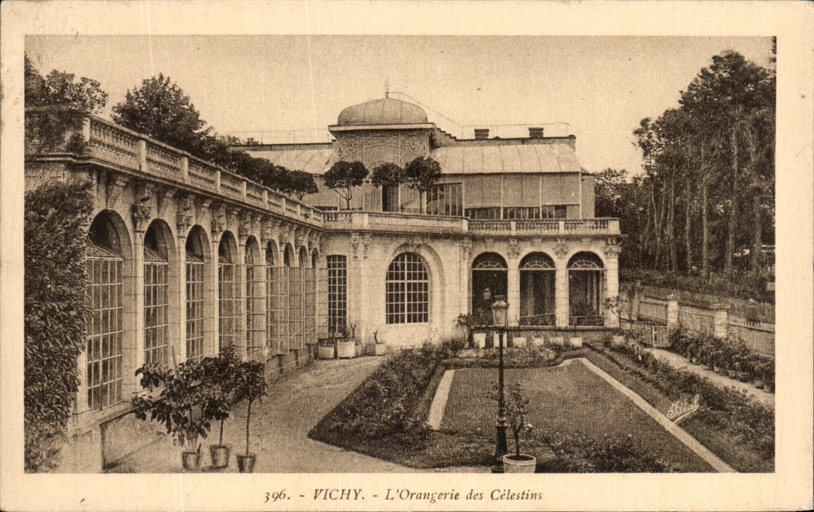 CPA Vichy L'Orangerie Des Celestins