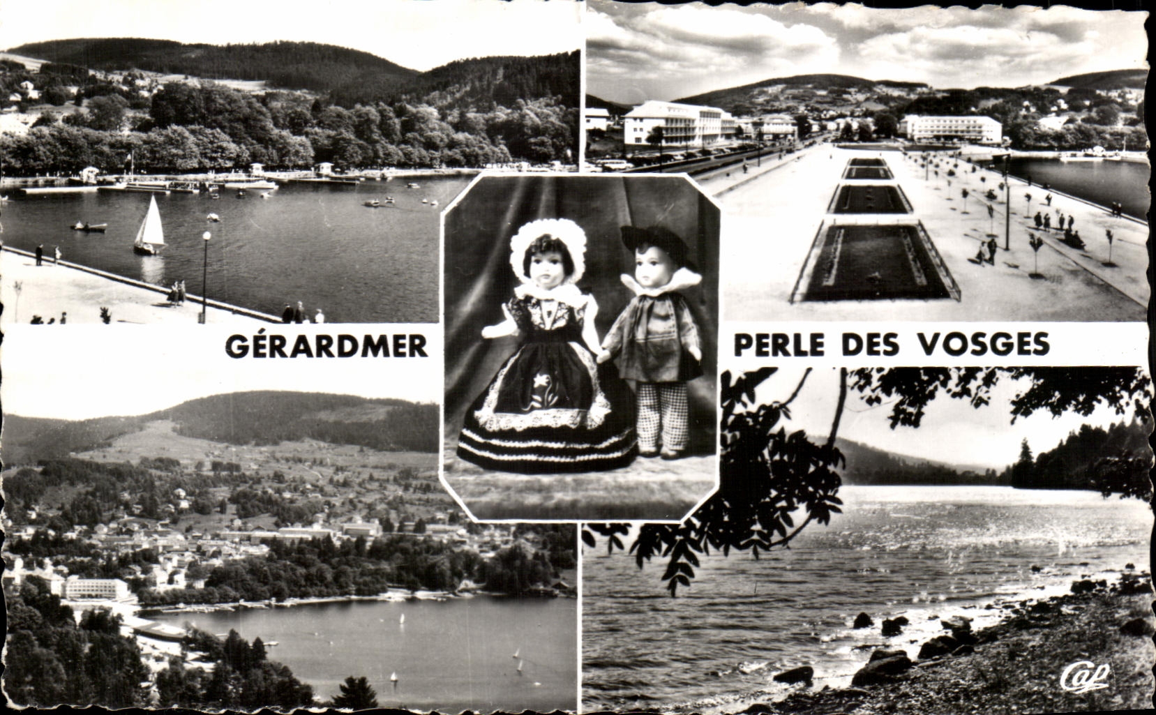 CPA Gerardmer Beads Of the Vosges