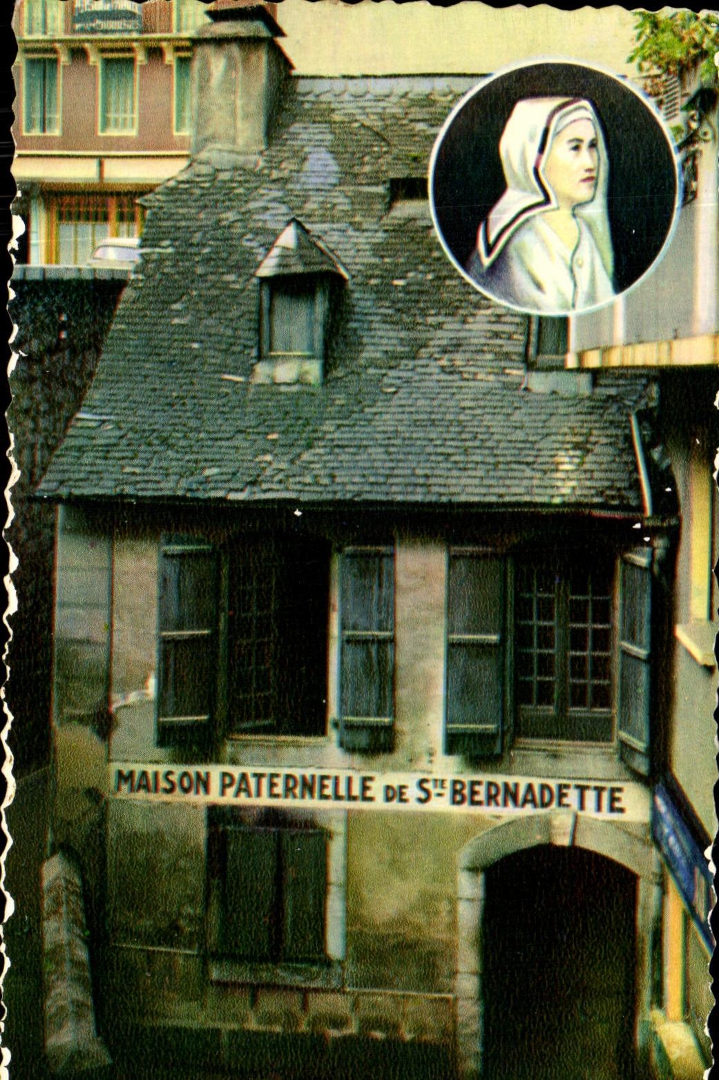 CPA Paternal House Of co Bernadette Lourdes