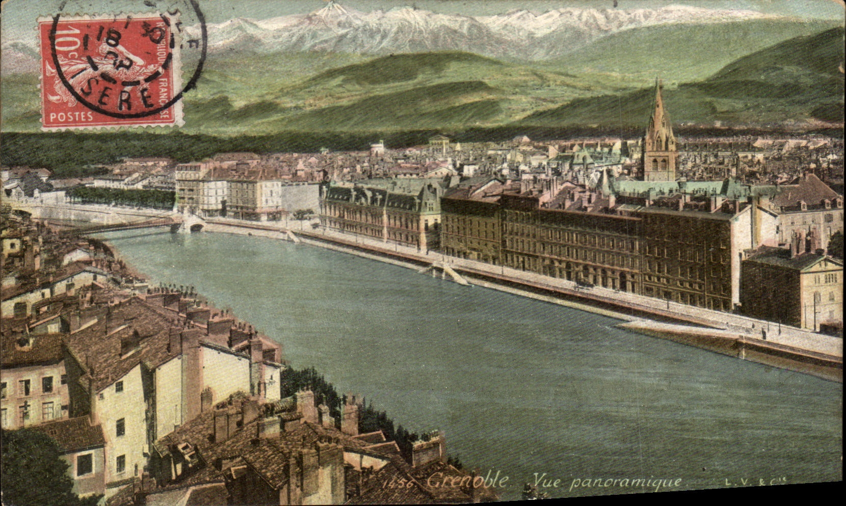 CPA Grenoble Panoramic View