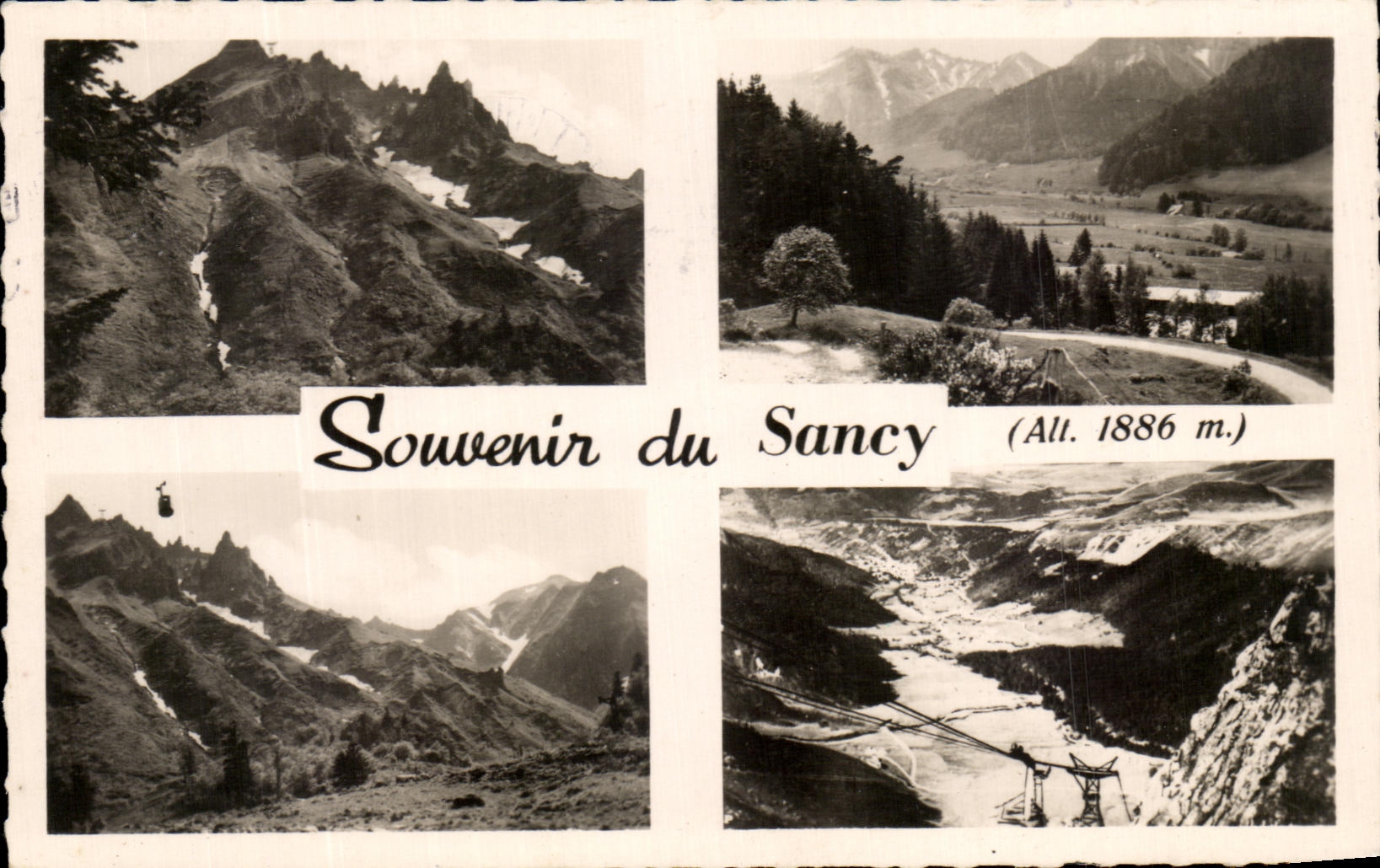 CPA Souvernir of Sancy