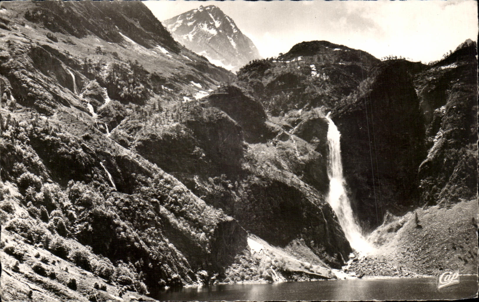 CPSM Luchon Surroundings of Lake of oo