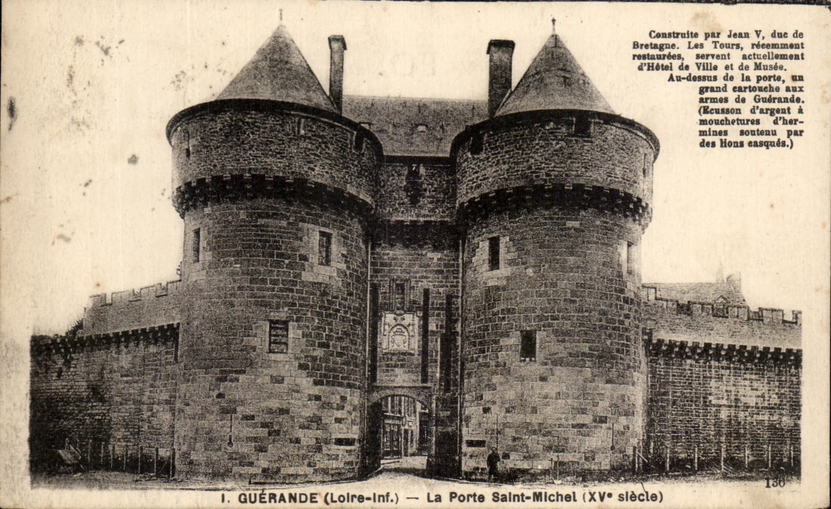 CPA Guerande la puerta Salnt Miguel