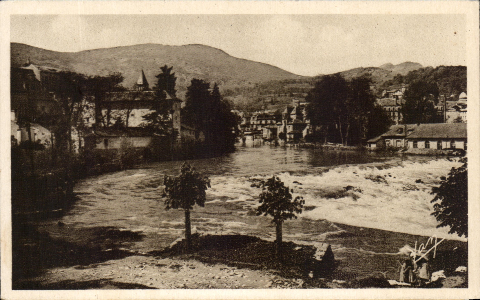 CPA Lourdes the Fall of Gave