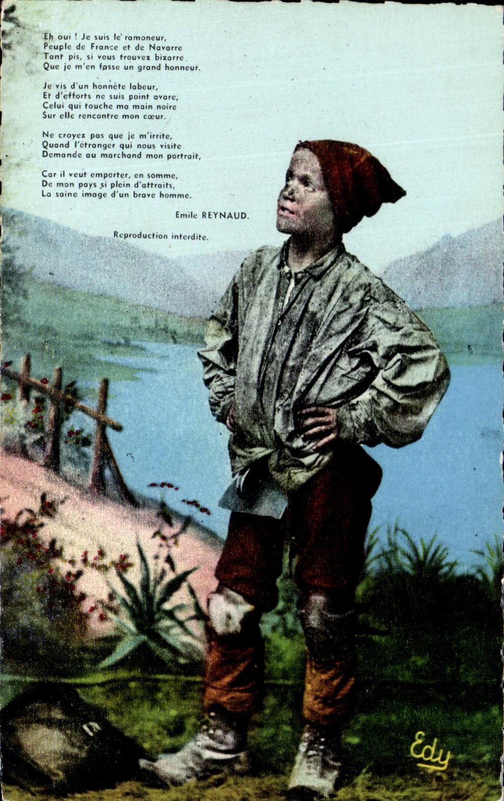 Nino de la col rizada del barrendero de la chimenea de CPSM