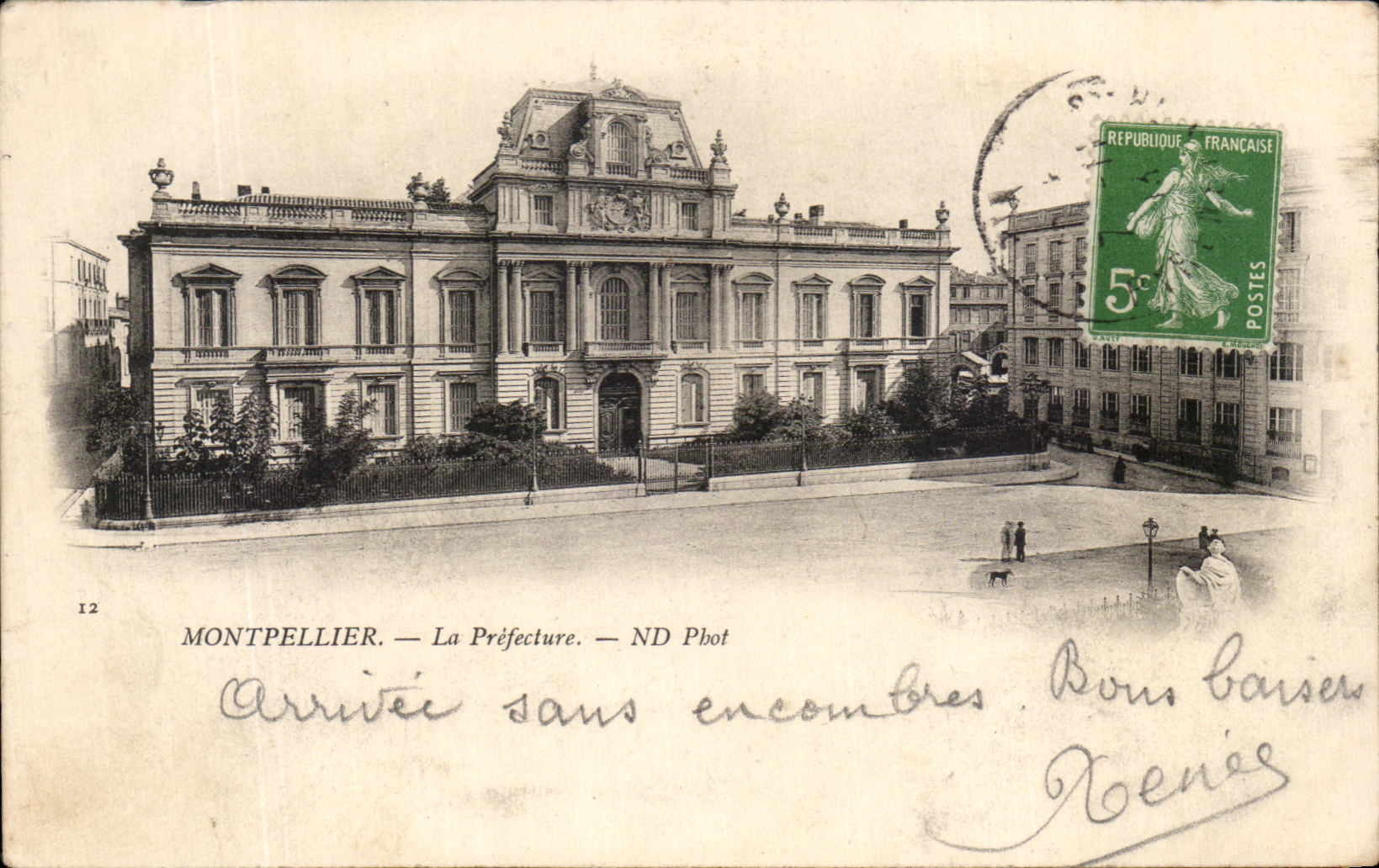 CPA Montpellier La Prefecture