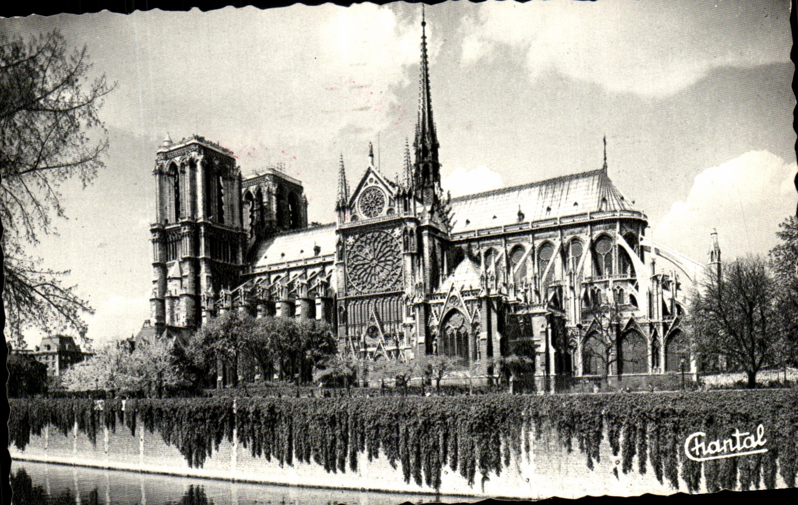 CPSM Notre Dame de Paris the Apse and southern part