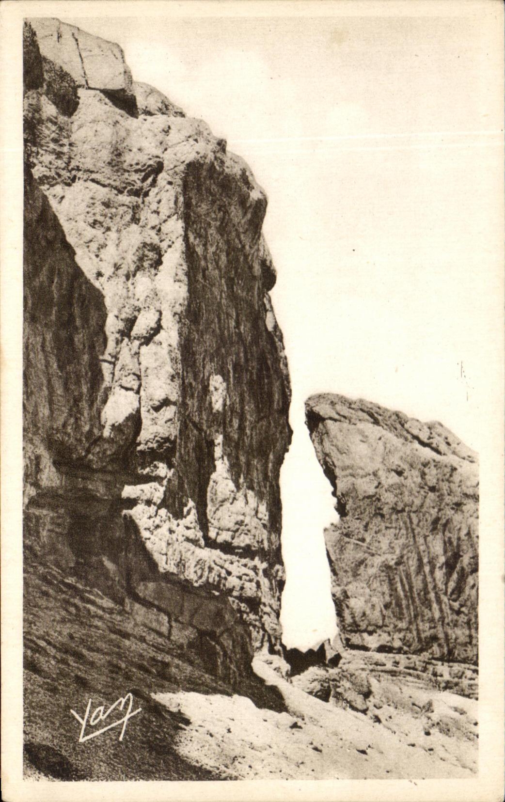 CPA Gavarnie the Breach of Roland dimensions Spanish